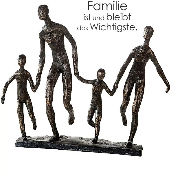 Casablanca by Gilde Dekofigur "Skulptur Familie" günstig online kaufen