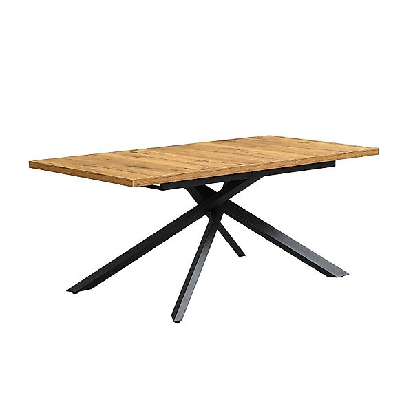 DUBI Möbel Esstisch MALTE, X-Gestell, 140-220cm, günstig online kaufen