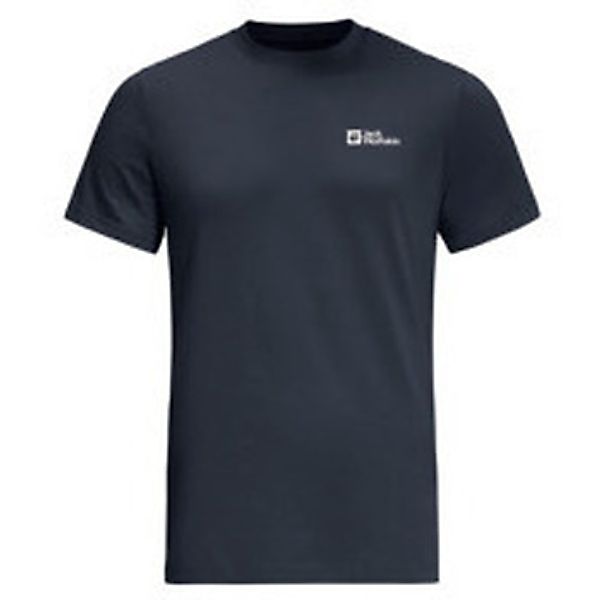 Jack Wolfskin  T-Shirt Rundhals T-Shirt für Herren in blau günstig online kaufen