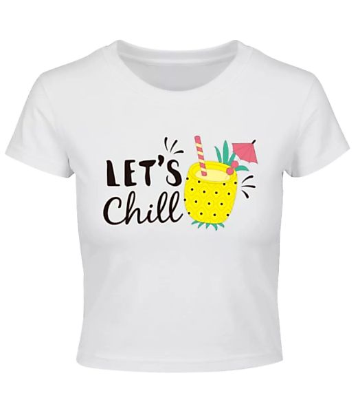 Let´s Chill · Crop T-Shirt günstig online kaufen