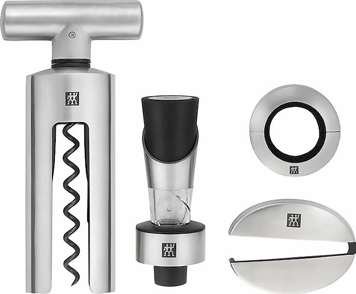 Zwilling Weinflaschenöffner »Sommelier«, (Set, 4 tlg., Folienschneider, Kor günstig online kaufen