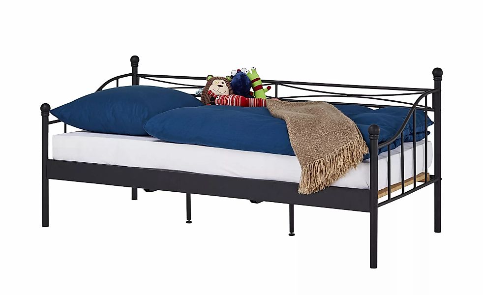 Metallbett-Gestell  Luisa ¦ schwarz ¦ Maße (cm): B: 98 H: 92 Betten > Bettg günstig online kaufen
