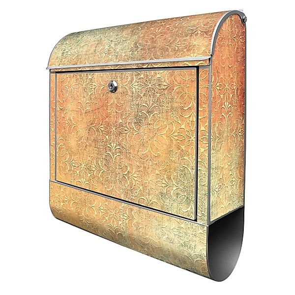 Banjado Design Briefkasten Silber Pulverbeschichtet 39x47x14cm 2 Schlüssel günstig online kaufen