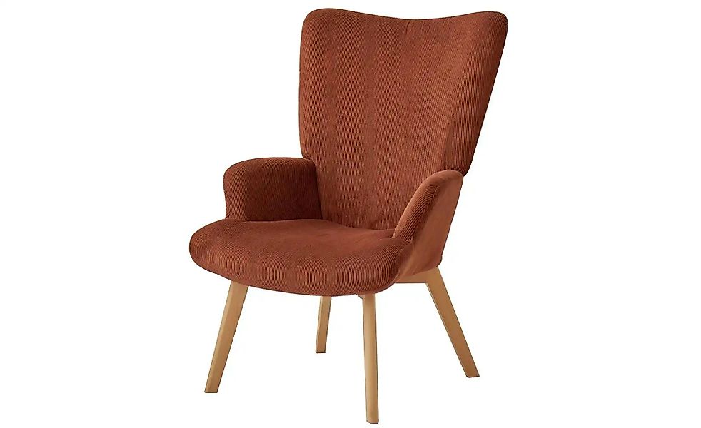 Sessel  Malmo ¦ rot ¦ Maße (cm): B: 64 H: 100 Polstermöbel > Sessel > Polst günstig online kaufen
