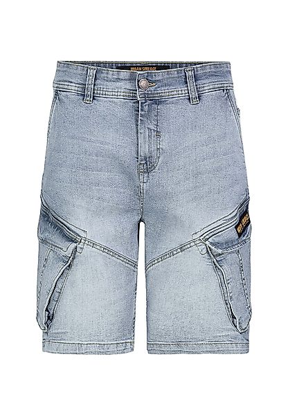 Urban Surface Jeansshorts Cargo mit Gürtel günstig online kaufen