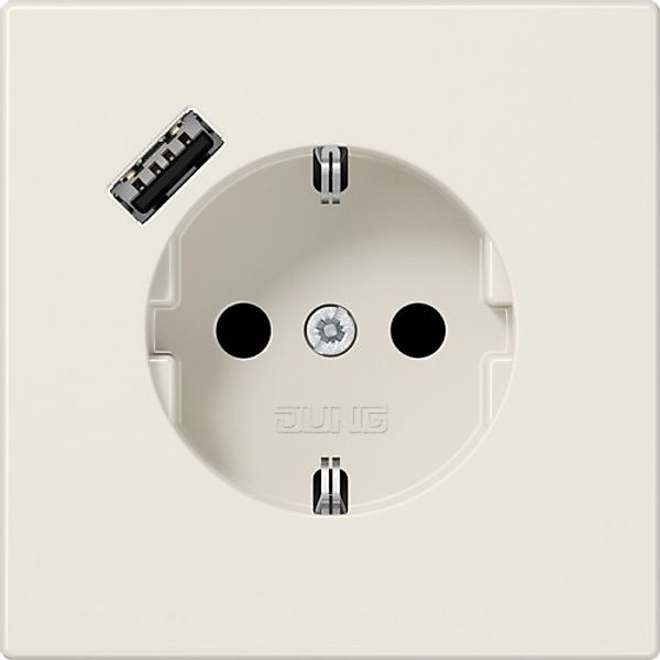 Jung SCHUKO Steckdose mit USB Typ A LS 1520-18 - LS1520-18A günstig online kaufen