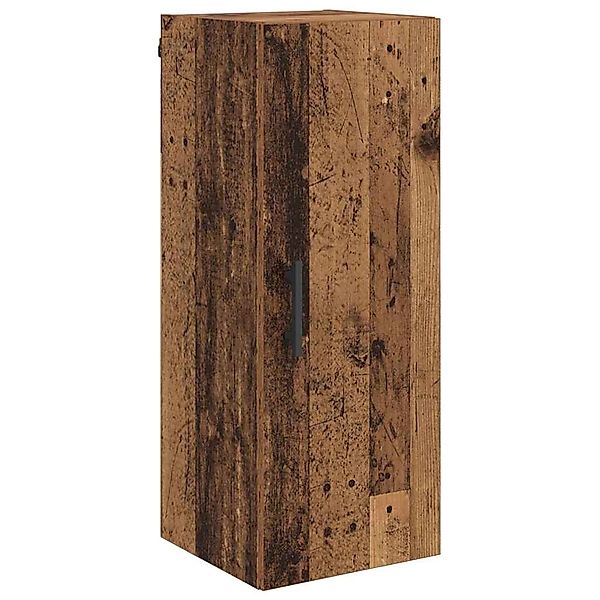 vidaXL Wandschrank Altholz 34,5 x 34 x 90 cm Holzwerkstoff 882613 günstig online kaufen