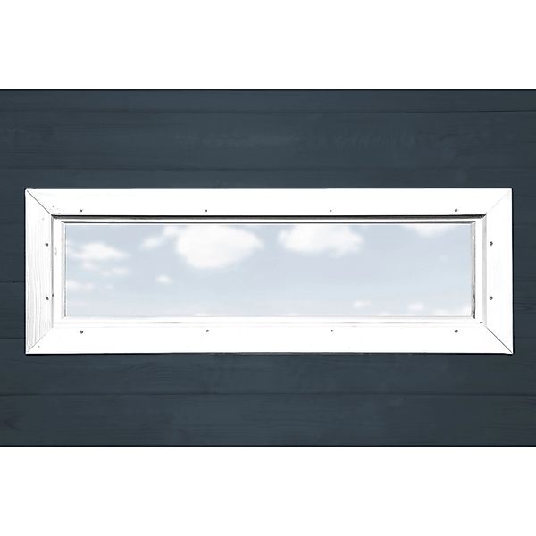 Weka Einzelfenster Weiß B x H: 125 x 40 cm für Wandstärke 21/28 mm günstig online kaufen