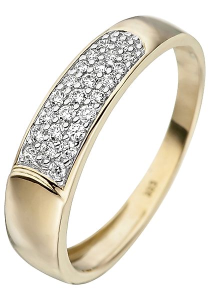JOBO Goldring, 333 Gold mit Zirkonia günstig online kaufen