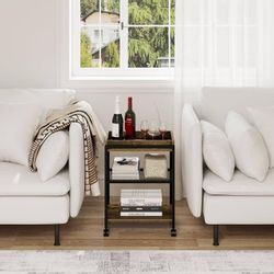 Woltu Couchtisch (1-St), mit Rollen, 3 günstig online kaufen