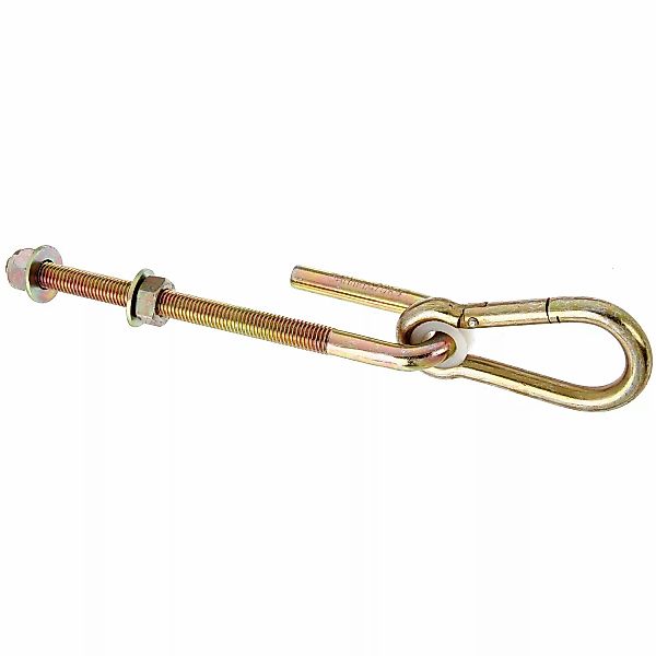 Schaukelhaken zum Durchschrauben Stahl galvanisch verzinkt M12 x 200mm günstig online kaufen