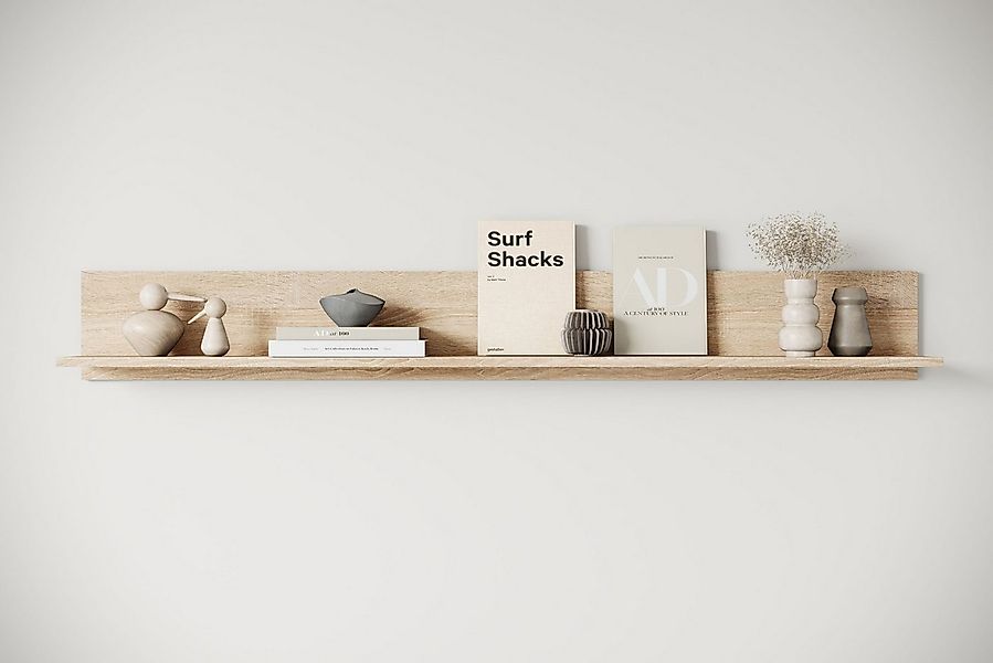 Home affaire Wandboard Wandregal Vera, 1-tlg., ideal für Deko & Bücher, 138 günstig online kaufen