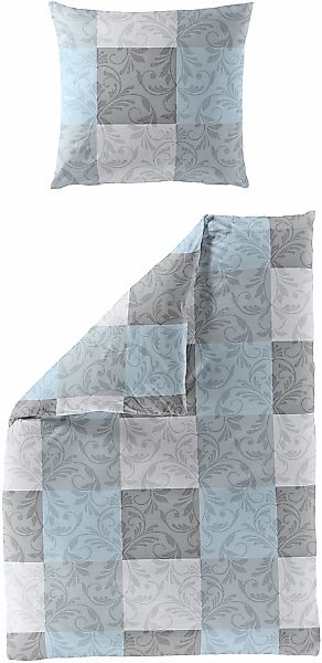 BIERBAUM Bettwäsche "3092" 2 Stk. Biber, 100 % Baumwolle, pflegeleicht, kus günstig online kaufen