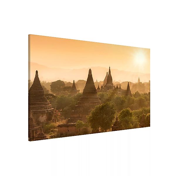 Magnettafel Sonnenuntergang über Bagan günstig online kaufen