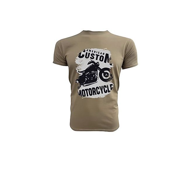 PAULGOS Print-Shirt Herren T-Shirt "Motorcycle günstig online kaufen