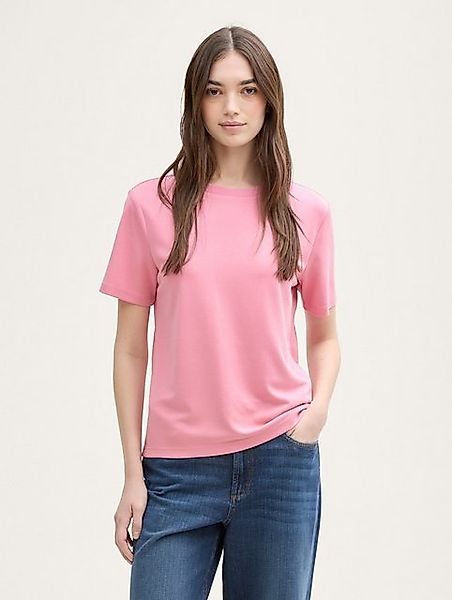 TOM TAILOR Denim T-Shirt Basic Loose Fit T-Shirt günstig online kaufen