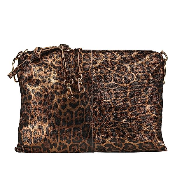 Hausfelder Manufaktur Umhängetasche Leoprint günstig online kaufen