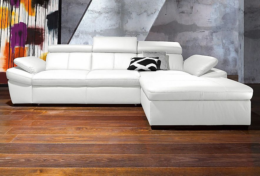 exxpo - sofa fashion Ecksofa "Salerno, Funktionssofa, Breite 280cm, hoher S günstig online kaufen