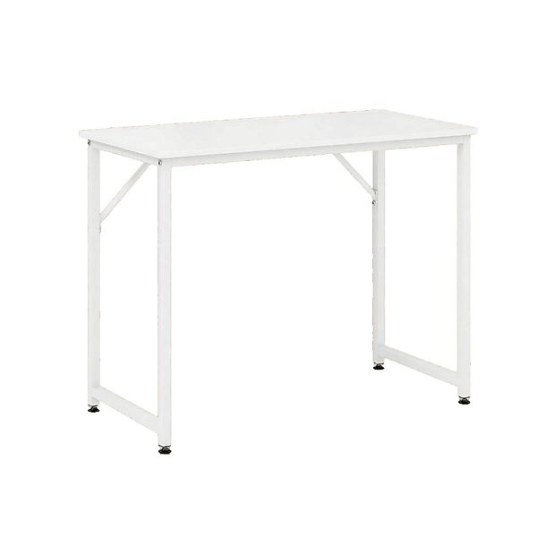 Costway Schreibtisch 100 x 50 x 77 cm Weiß günstig online kaufen