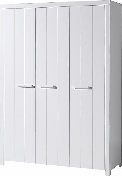 Vipack Kleiderschrank "Erik, Kleiderschrank 3-trg. mit viel Stauraum, MDF w günstig online kaufen