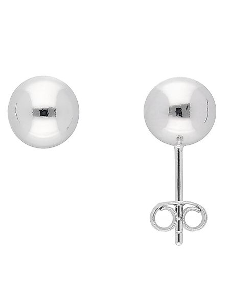 Adelia´s Paar Ohrhänger "1 Paar 925 Silber Ohrringe / Ohrstecker Ø 8 mm", 9 günstig online kaufen
