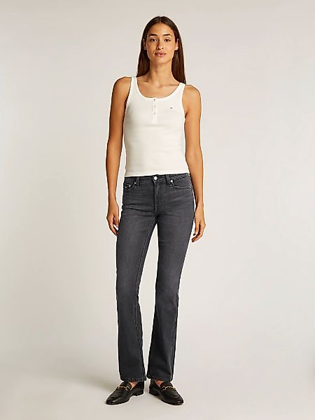 Tommy Jeans Bootcut-Jeans "Maddie Mid Rise Bootcut", in hellblauer Waschung günstig online kaufen