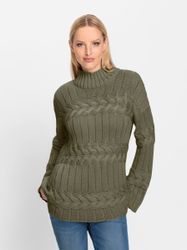 heine Strickpullover Stehkragenpullover günstig online kaufen