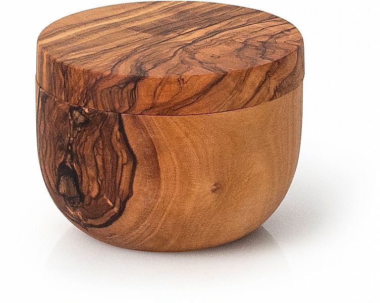 Continenta Vorratsdose "edle Dose aus Olivenholz, Ø ca. 9,5 cm" 1 Stk. tlg. günstig online kaufen