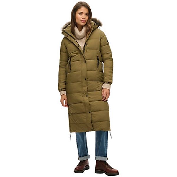 Superdry  Damenmantel Doudoune longue à capuche avec fausse fourrure femme günstig online kaufen