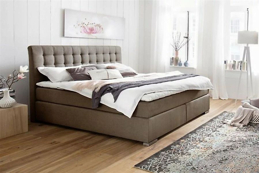 möbelando Boxspringbett Lenno, 182 x 117 x 211 cm (B/H/T) günstig online kaufen