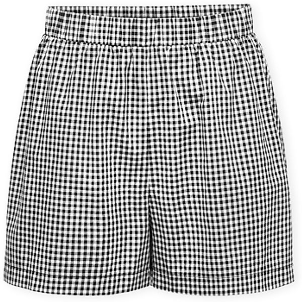 Only  Shorts Maye Check Shorts - Black/White günstig online kaufen