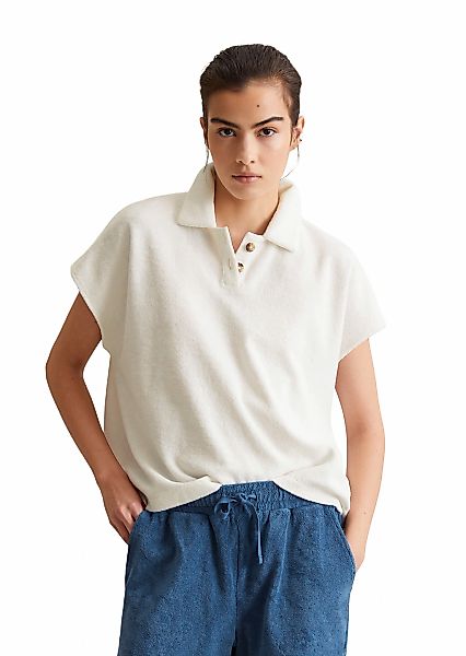 Marc OPolo DENIM Poloshirt, aus Frottee, locker geschnitten günstig online kaufen