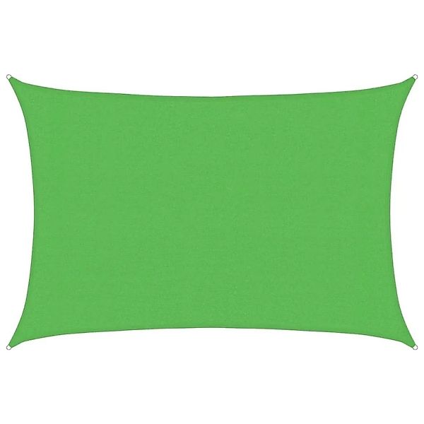 vidaXL Sonnensegel 160 g/m² Hellgrün 3x5 m HDPE 311294 günstig online kaufen