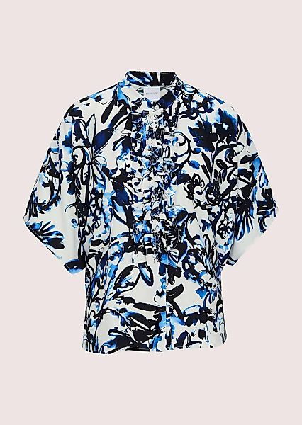 MADELEINE Kurzarmbluse "Blusenshirt Oversized-Bluse mit Rüschen" Bluse mit günstig online kaufen