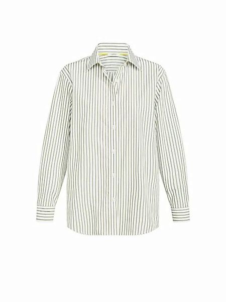 Esprit Langarmbluse Gestreiftes Hemd aus Baumwoll-Popeline günstig online kaufen