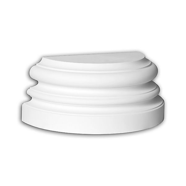 PROFHOME 447202 Halbsäulen Sockel Fassadenstuck Säule Fassaden Element 27,2 günstig online kaufen