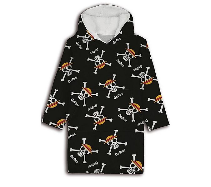 One Piece Anime Fleeceponcho One Piece Ruffy Herren Kuschelponcho Kuschelde günstig online kaufen