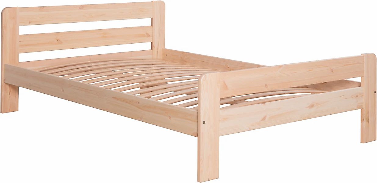 Ticaa Massivholzbett ""Bert", FSC-zertifiziert (Kiefer), Jugendbett, mit La günstig online kaufen