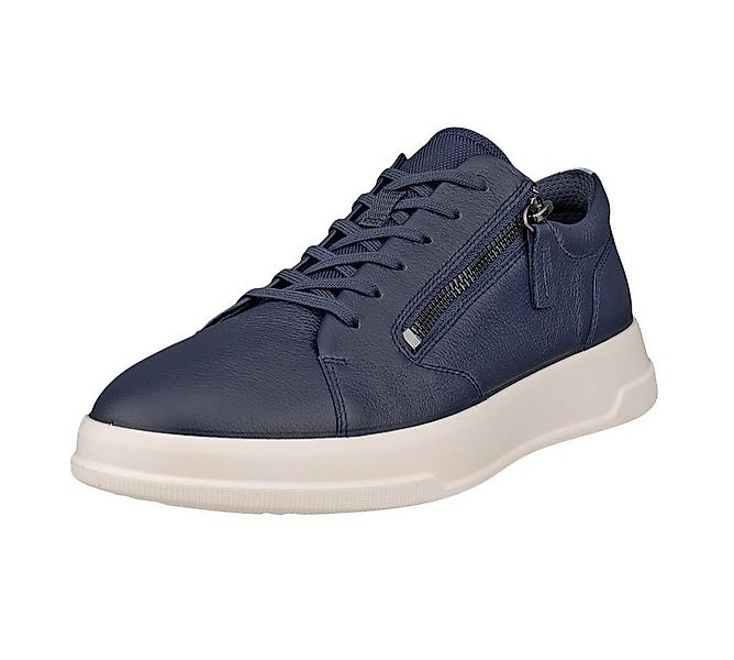Ecco Move Zip Lace (Premium-Leder) marineblau Damen Sneaker günstig online kaufen