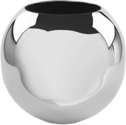 Fink Dekovase "MOON" Kugelvase, Tischvase aus Metall, vernickelt günstig online kaufen
