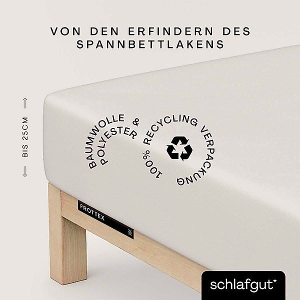 Schlafgut Bettlaken Frottex Spannbettlaken, Frottee, Gummizug: günstig online kaufen