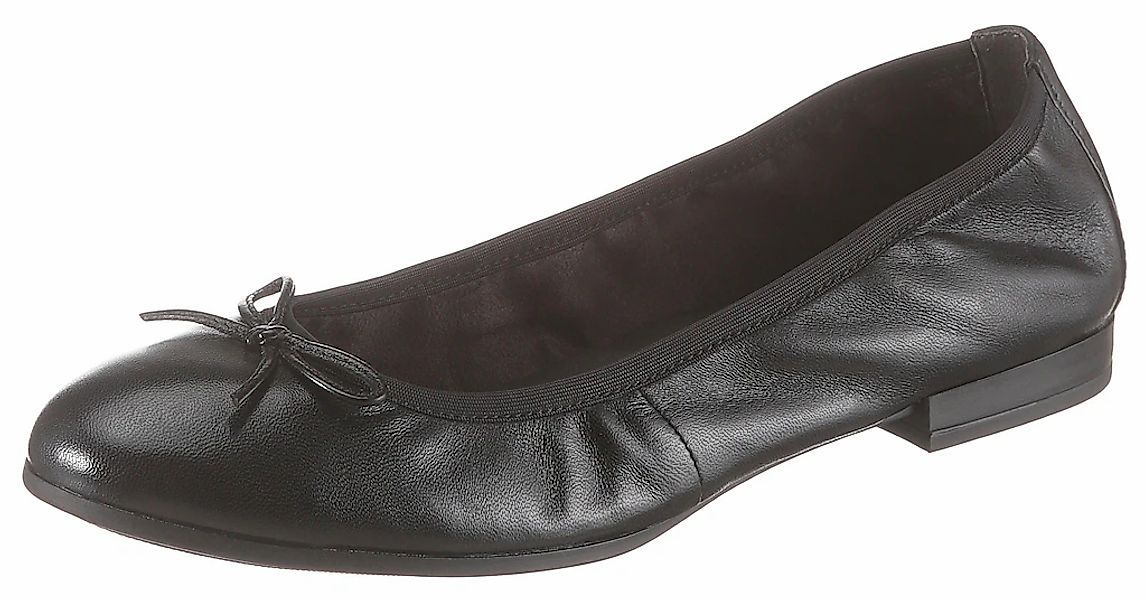 Tamaris Ballerina, Flats, Slipper, Businessschuh mit dekorativer Schleife günstig online kaufen