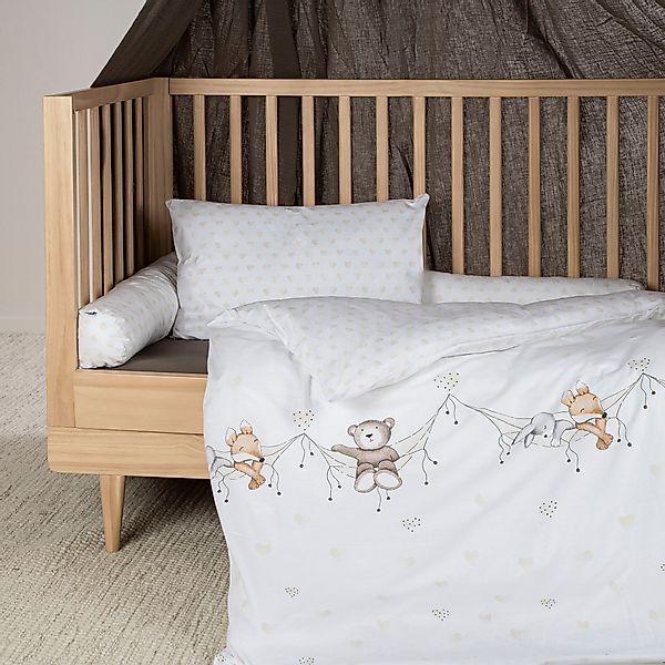 Julius Zöllner Kinderbettwäsche Schlummerbande, 80x80 cm günstig online kaufen