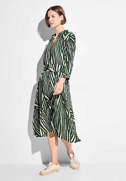 Cecil Midikleid Ohne Taschen mit Bindegürtel zum Taillieren günstig online kaufen