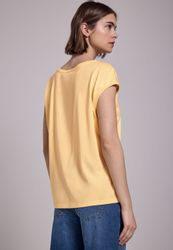 STREET ONE STUDIO T-Shirt mit U-Boot-Ausschnitt günstig online kaufen