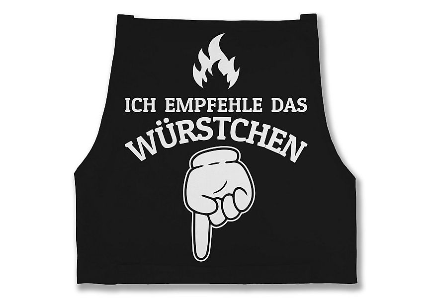 Shirtracer Kochschürze Ich empfehle das Würstchen - Lustiges Geschenk für G günstig online kaufen