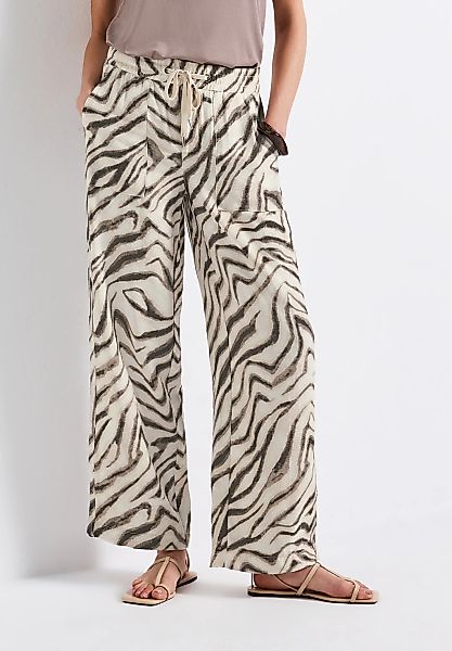 STREET ONE Stoffhose, mit All-Over Print günstig online kaufen