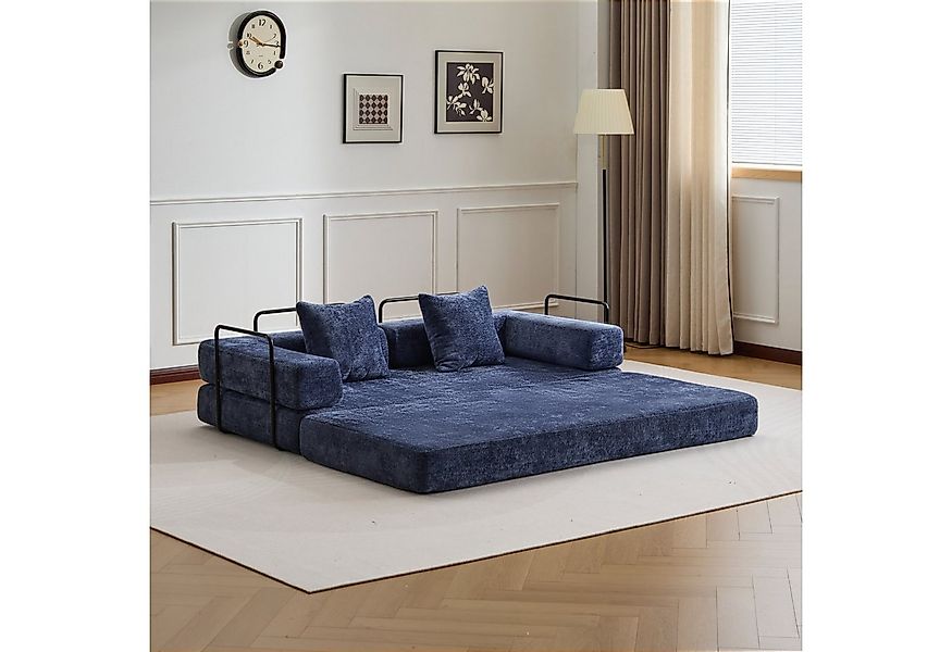 Leawin Sofa 4-in-1 Wohnzimmersofa mit Schlaffunktion – faltbares Sofa, Plat günstig online kaufen