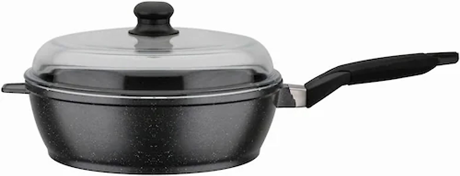 GSW Schmorpfanne »Titanium Granit« Aluminiumguss 1 Stk. tlg. Induktion günstig online kaufen