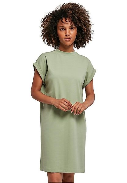 urbandreamz Jerseykleid Damen Kleid überschnittene Schultern Jersey Turn Up günstig online kaufen